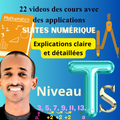 22 Videos de cours sur Les Suites Numériques avec des applications